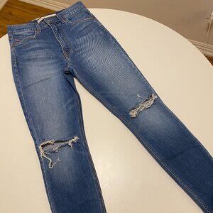 GRLFRND The Kendall High Rise Stretch Skinny Jeans